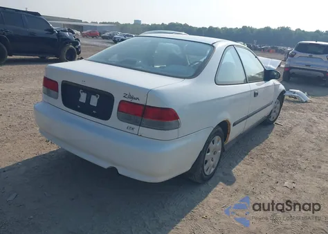 1999 Honda Civic Dx from USA, damaged, VIN 1HGEJ6227XL010037